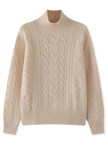 Cashmere cable knit Sweater