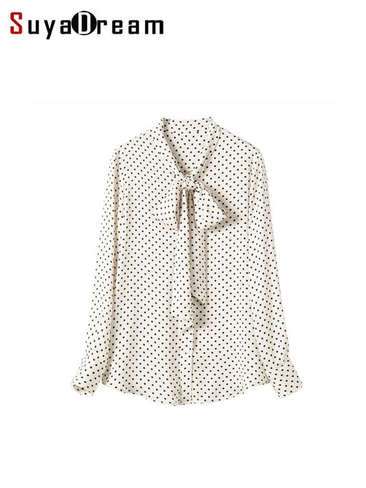 Dots Silk Blouse